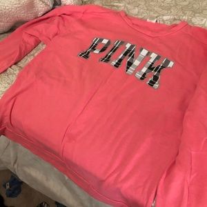 Pink, black and white PINK shirt